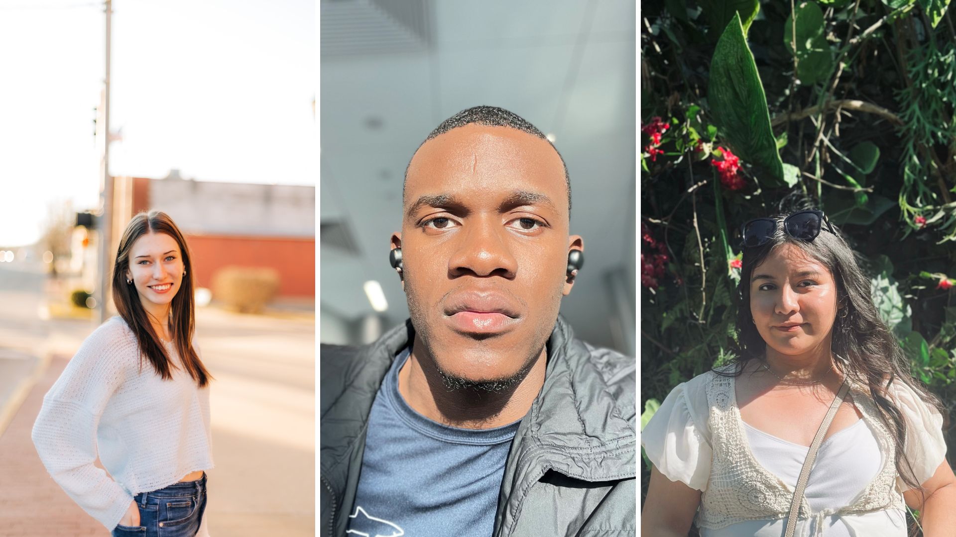 grid of headshots: Bridan Braun, Emmanuel Dhemby Moussabou, Odalys Garcia