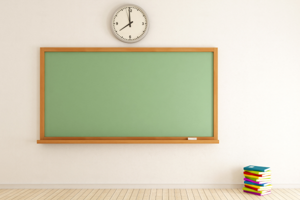 Empty classroom