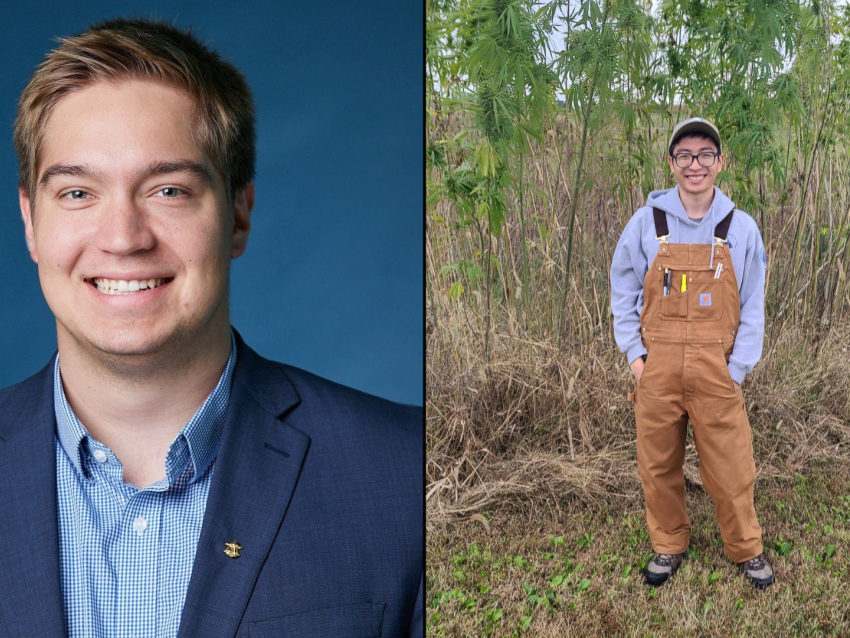 Headshots of Rollie Mills and Kent Pham