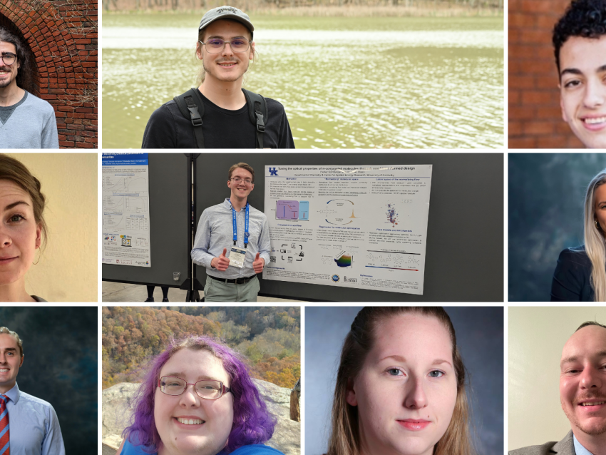 head shots of 10 student recipients of the NSF GRFP