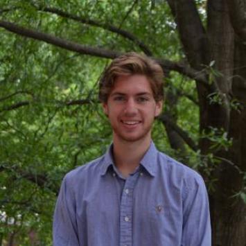 Thomas Ostertag in front of tree